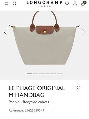 Longchamp Pebble Le Pliage Original